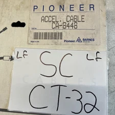 PIONEER INC. Accelerator Cable fits 1978-1983 Mercury Zephyr Capri Cougar