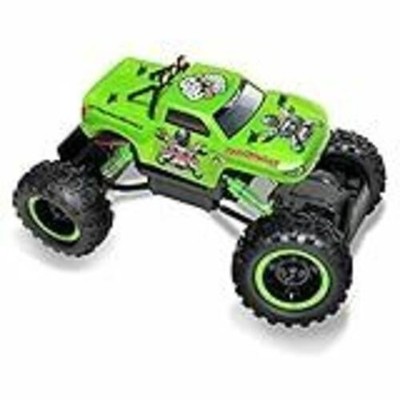 Powerful Remote Control Truck/RC Rock Crawler, 4x4 Drive & Monster Wheels RED