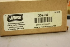Harley J Model Sprocket Shaft from Jim's Machining Part # 352-25