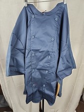Chef Works Urban Collection Chef Coat Blue Size 6XL NWT