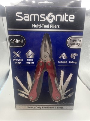 vintage NOS Samsonite Multi-Tool Pliers, 14-in-1 -