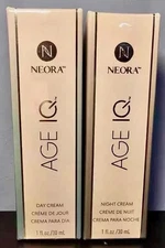 Neora Age IQ DAY & NIGHT Creams (Nerium AD) 1 fl oz/Each Exp 2028 - New/Sealed!