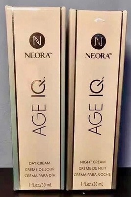 Neora Age IQ DAY & NIGHT Cream (Nerium) 1 fl oz/Each Exp 2028 Sealed + Free Bag!