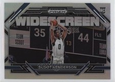 2023-24 Panini Prizm Draft Picks Widescreen Silver Scoot Henderson #3 15ej