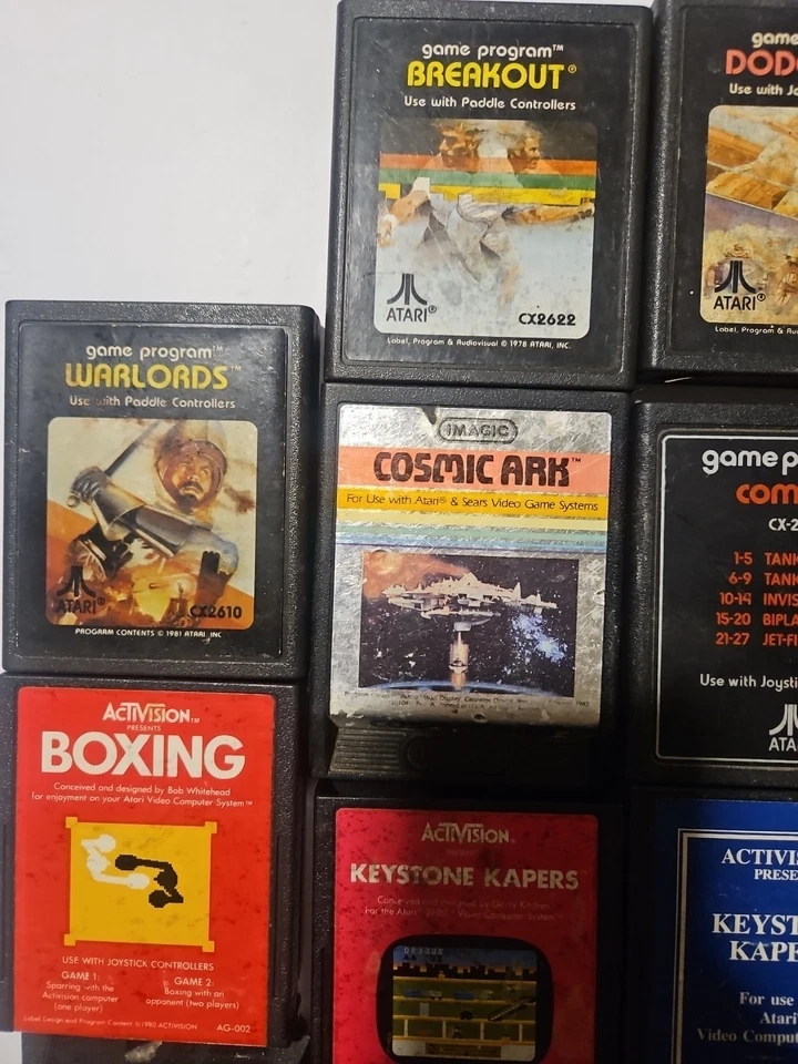 Lot of 23 Atari Cartridge Games Untested-Various Titles Atari 2600 READ DESCRIPT - Image 2 of 4