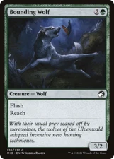 x4 Bounding Wolf MID MTG 170/277 COMMON M/NM 4x
