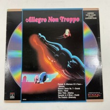 Vintage 1985 Bruno Bozzetto's Allegro Non Troppo Laserdisc Laser Videodisc RCA