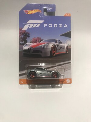 Alfa Romeo 8C Competizione Silver Hot Wheels Forza