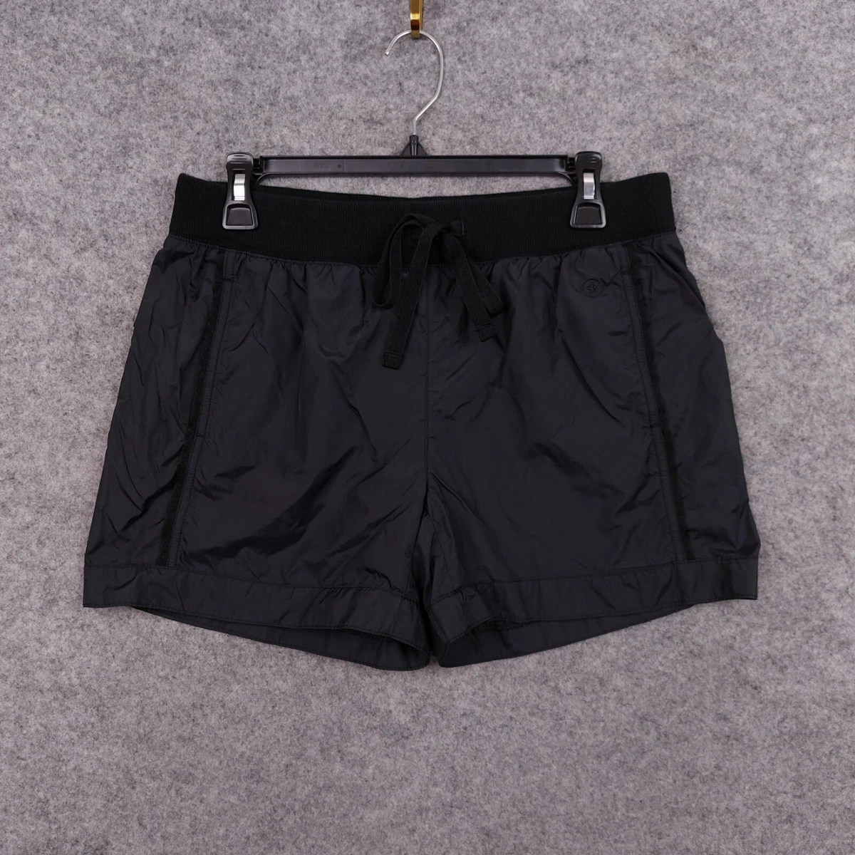 Converse One Star Nylon Shorts Women s Medium 33x4 Black