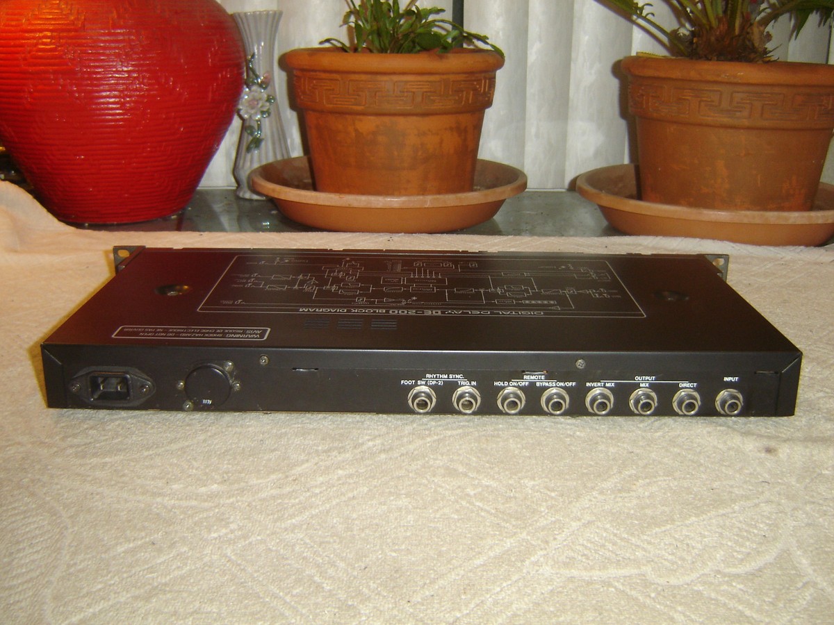 Boss DE-200, Digital Delay, Modulation, Vintage Rack | eBay