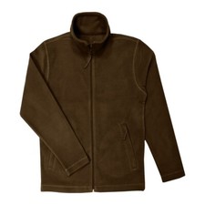 Kariban Mens Fleece Jacket Full Zip Up Heavy Outdoor Warm Polar Anti Pill Work 