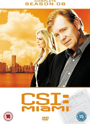 CSI MIAMI COMPLETE SERIES 8 DVD 8th Eighth Season Eight Brand New