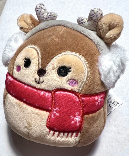 Squishmallows Darla Reindeer Christmas 2022 Holiday Stuffed Plush Toy - Picture 6 of 17