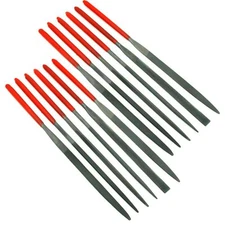 Needle File Set Dipped Handle Filing Jewelers jewelry Design Repair Tools 12Pcs