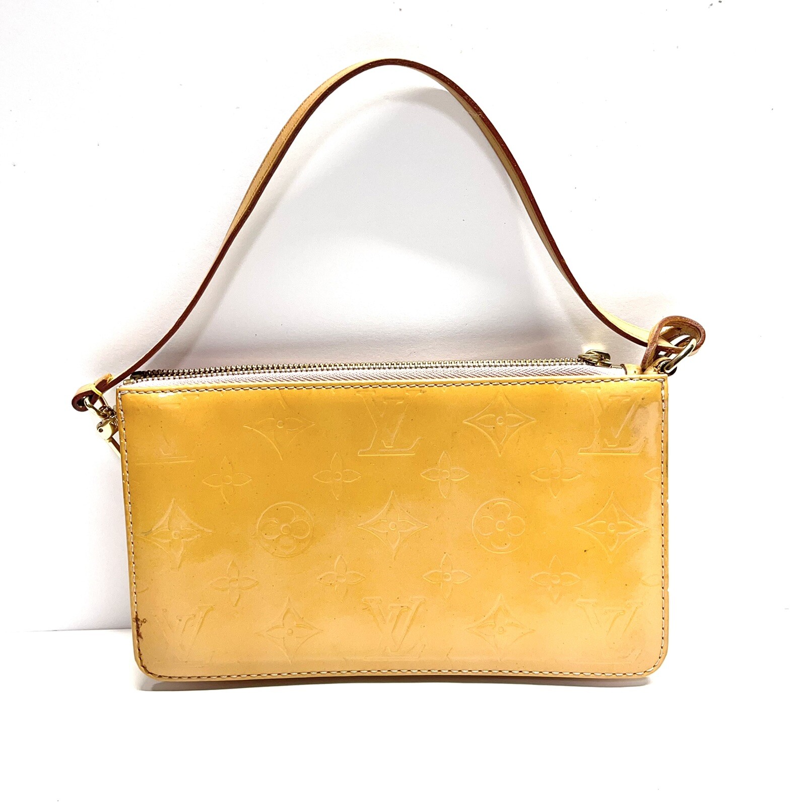 Louis Vuitton Champagne Vernis Lexington Pochette – Entourage Vintage