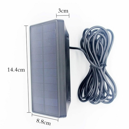 Solar Panel Battery Charger Power Bank For Hunting Trail Game Scouting Camera - Picture 5 of 12