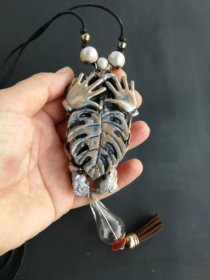 gioiello ciondolo pendente talismano amuleto portafortuna soldi amore paracelso - Immagine 4 di 4