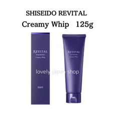 SHISEIDO REVITAL Creamy Whip Facial Wash 125g Aging Care Made in Japan
