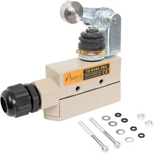 Awoco Heavy Duty Door Micro Switch, Roller Plunger, 250V 20A, IP65, NO/NC