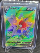 starmie v pokemon card value Starmie V TG13 main image 0