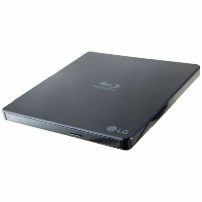 LG BP50NB40 USB 2.0 Slim Portable Blu-ray/ DVD Writer Black Open Box