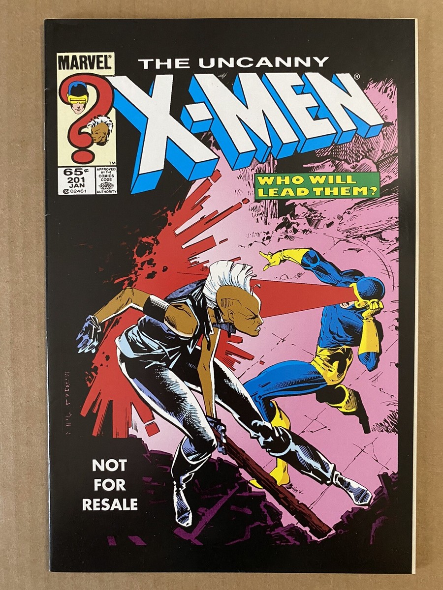 Uncanny X-Men #201 Not For Resale Variant Marvel Comic Book