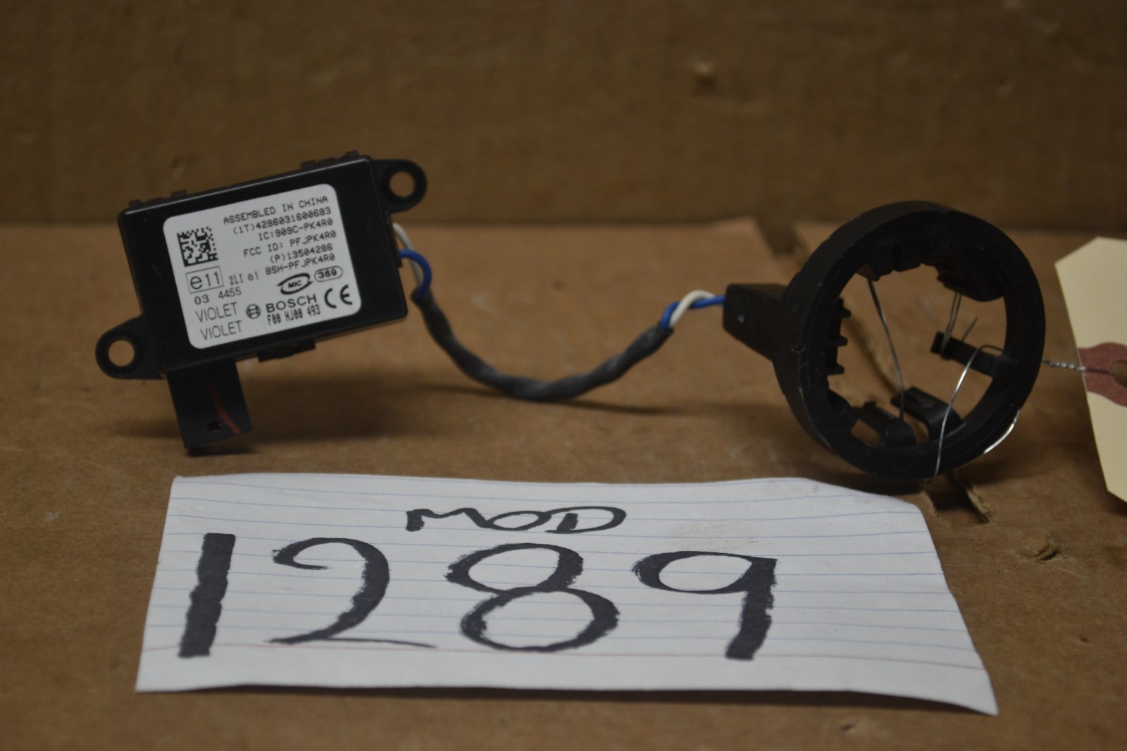 14 15 16 Buick Verano Anti Theft Alarm Control Module Computer #1289-MOD 