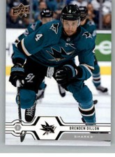2019-20 Upper Deck #166 Brenden Dillon NM-MT Sharks