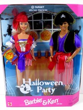 halloween party barbie and ken
