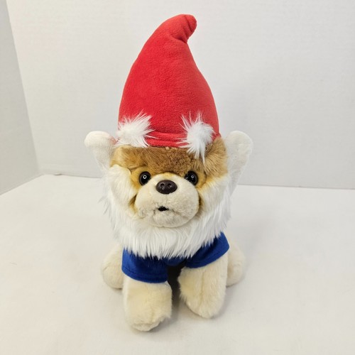 Gund Buddy Boo Dog Gnome Plush Tan Puppy Stuffed Animal Toy