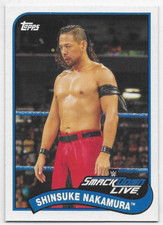2018 Topps Heritage WWE #74 Shinsuke Nakamura