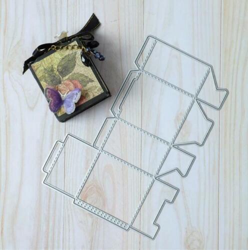 Boîte modèle de pochoir de découpe en métal gaufrage papier photo album scrapbooking  - Photo 1 sur 11