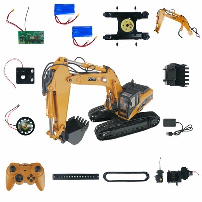 FPS EX-16M WLtoys 16800 RC Bagger 1:16 Alle Ersatzteile Spare Parts Motor Akku