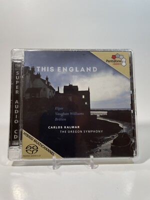 SACD: This England (Elgar Williams Britten) Kalmer Super Audio CD Multichannel