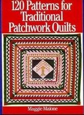 120 Patterns for Traditional Patchwork Quilts - Paperback - GOOD