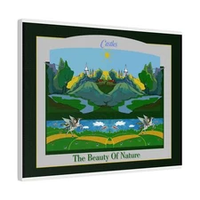 Matte Canvas, Stretched, 0.75"