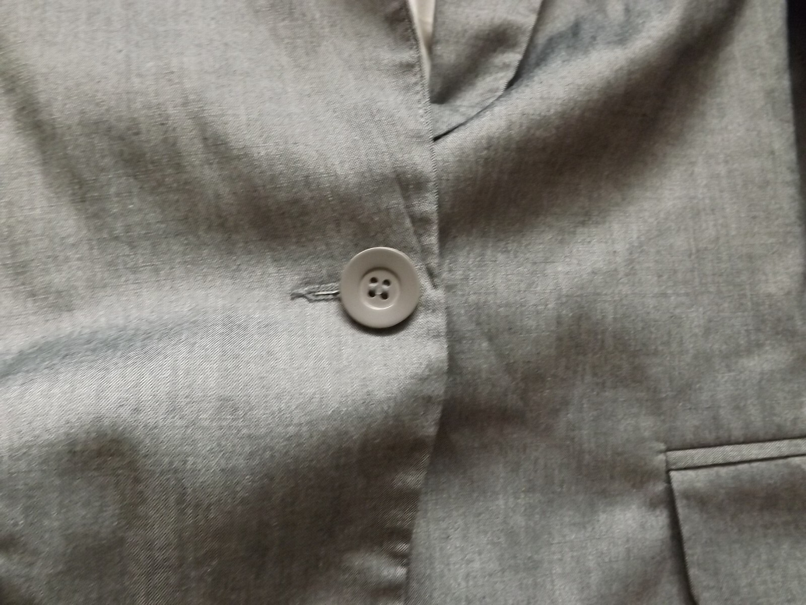 Girl's/Ladies Dorothy Perkins Grey Button Up Blazer/Jacket Size 6 image 5