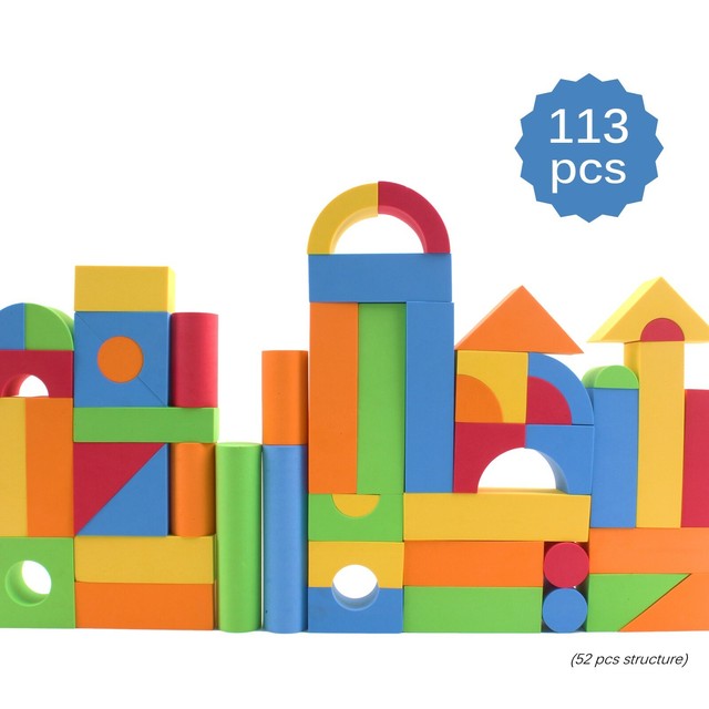 jumbo foam lego blocks