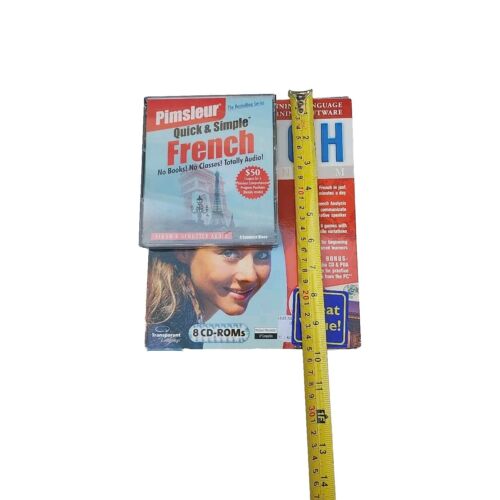 Transparent Language 'Learn French Now' Platinum Encore & Pimsleur CD Lesson Set - Picture 3 of 13