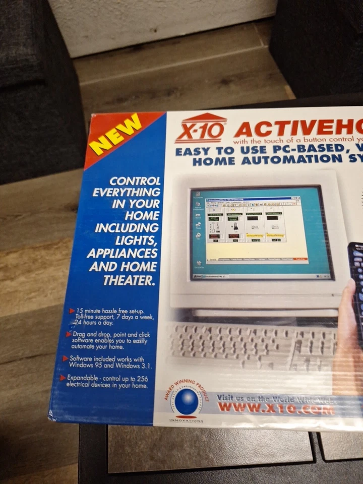 X-10 Activehome 6 Piece Wireless Home Automation Kit New Sealed - Imagem 2 de 4