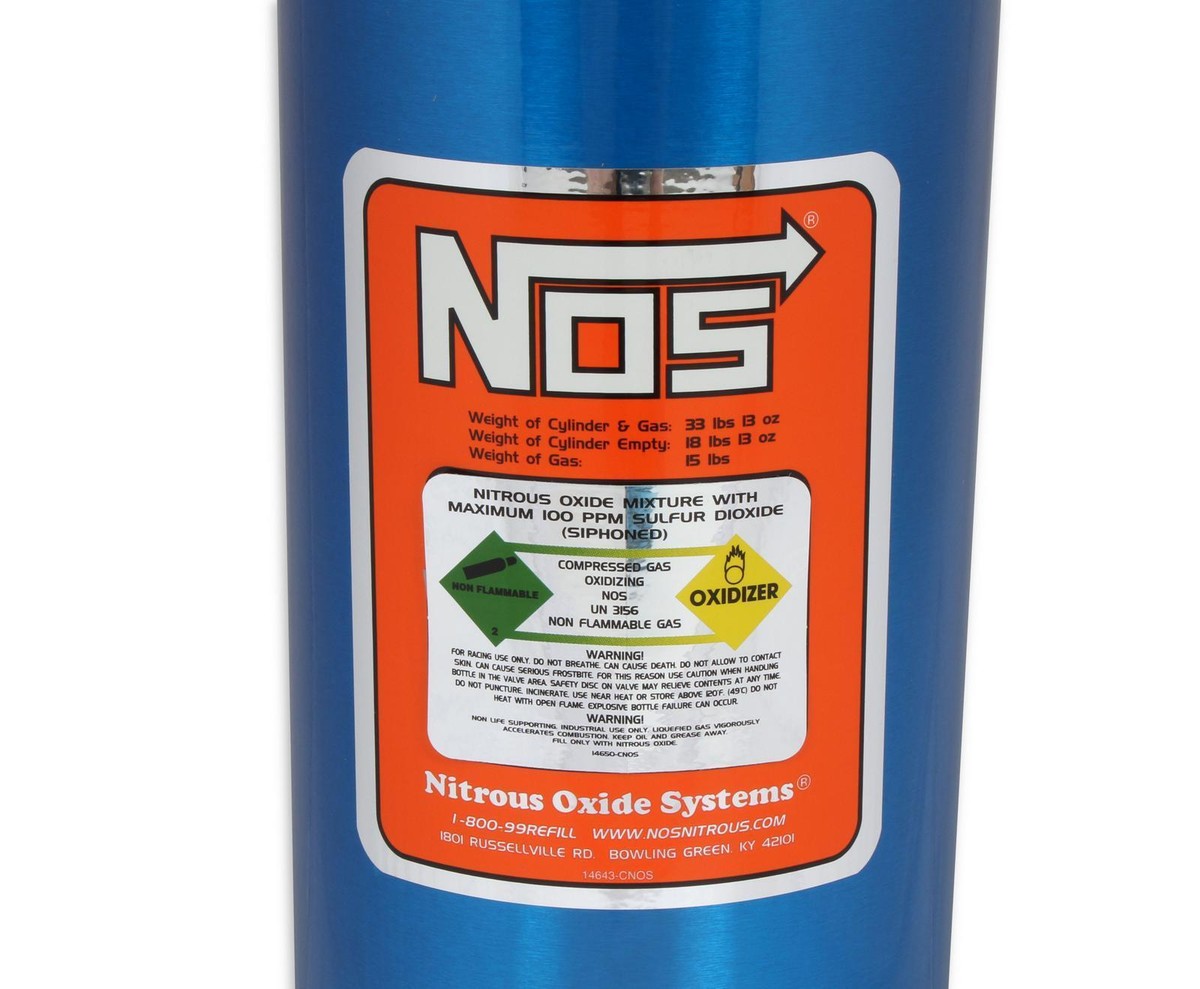 NOS Nitrous Oxide System NOS Nitrous Bottle 14750NOS | eBay