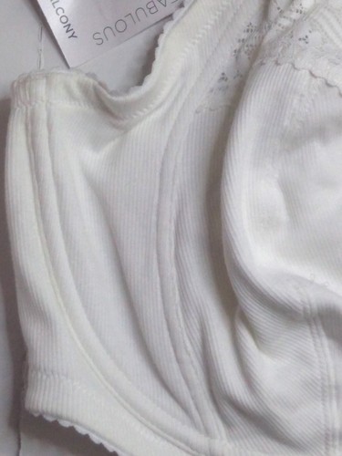 M&S Balcony Underwired Bra Marks and Spencer Non-moulded Cotton Rich - Picture 26 of 29