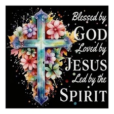 Diamond Art Kits for Adults, 5D Cross 11.8x11.8 inches, Multicolored