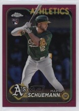 2024 Topps Chrome Update Magenta Refractor 58/399 Max Schuemann #USC42 06p8