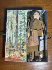 Vintage Hallmark American Spirit Sacagawea & Her Son Native American Cloth Doll