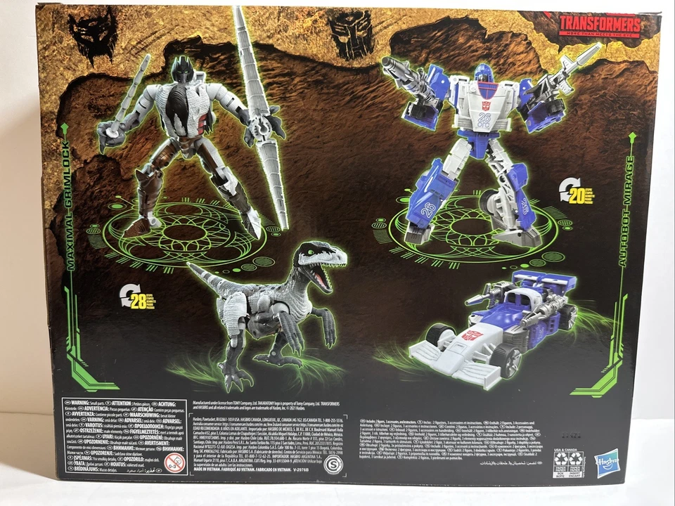 Transformers WFC Kingdom Autobot Mirage & Maximal Grimlock Battle Across Time - Image 4 of 4