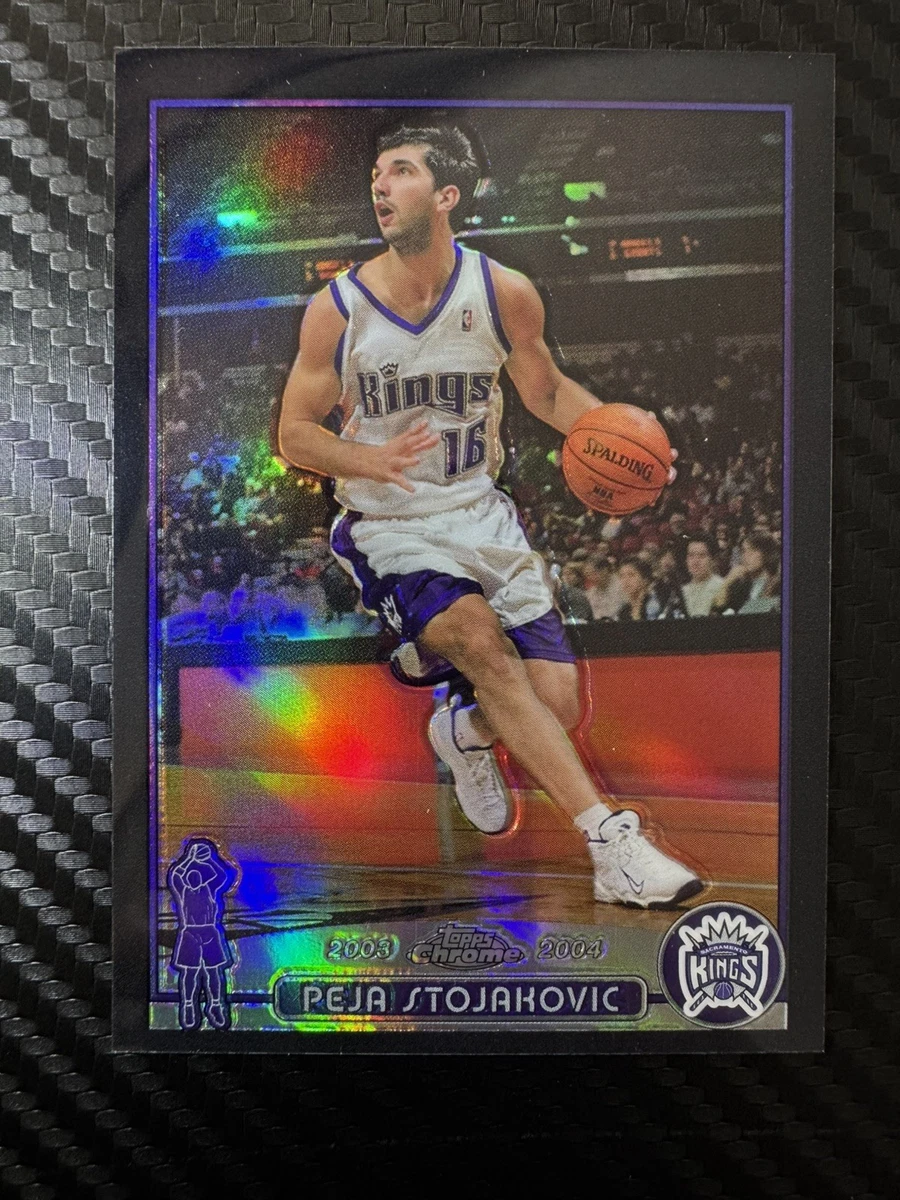 Peja Stojakovic Basketball Sacramento Kings Sports Trading Card