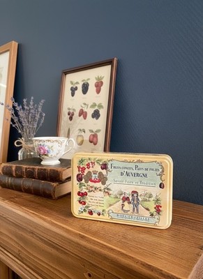 Eisendose Weihnachten Kreuze - Vintage Dekoration Küche, Landhausstil