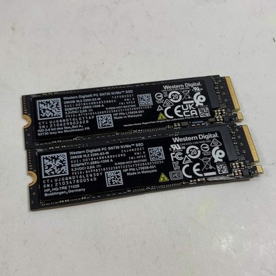 Western Digital 2280mm SN730 256GB M.2 NVMe Gen 3.0 x 4 SSD SDBPNTY-256G-1006