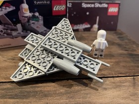 LEGO Classic Space 442 Space Shuttle 100% Complete Box & Instructions Hollow Fig
